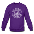 Ohio Sweatshirt - State Design Ohio Crewneck Sweatshirt - purple