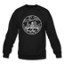 Ohio Sweatshirt - State Design Ohio Crewneck Sweatshirt - black