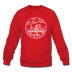 Ohio Sweatshirt - State Design Ohio Crewneck Sweatshirt - red