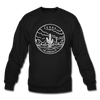 Texas Sweatshirt - State Design Texas Crewneck Sweatshirt - black