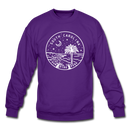 South Carolina Sweatshirt - State Design South Carolina Crewneck Sweatshirt - purple