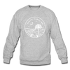 South Carolina Sweatshirt - State Design South Carolina Crewneck Sweatshirt - heather gray