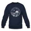 South Carolina Sweatshirt - State Design South Carolina Crewneck Sweatshirt - navy
