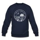 South Carolina Sweatshirt - State Design South Carolina Crewneck Sweatshirt - navy