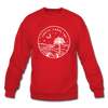 South Carolina Sweatshirt - State Design South Carolina Crewneck Sweatshirt - red
