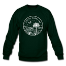 South Carolina Sweatshirt - State Design South Carolina Crewneck Sweatshirt - forest green