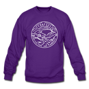 Tennessee Sweatshirt - State Design Tennessee Crewneck Sweatshirt - purple