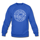 Tennessee Sweatshirt - State Design Tennessee Crewneck Sweatshirt - royal blue