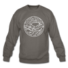 Tennessee Sweatshirt - State Design Tennessee Crewneck Sweatshirt - asphalt gray