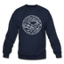 Tennessee Sweatshirt - State Design Tennessee Crewneck Sweatshirt - navy