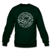 Tennessee Sweatshirt - State Design Tennessee Crewneck Sweatshirt - forest green