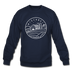 Wisconsin Sweatshirt - State Design Wisconsin Crewneck Sweatshirt - navy