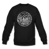 Virginia Sweatshirt - State Design Virginia Crewneck Sweatshirt - black