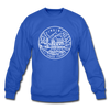 Virginia Sweatshirt - State Design Virginia Crewneck Sweatshirt - royal blue