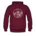 Colorado Hoodie - State Design Unisex Colorado Hooded Sweatshirt - burgundy