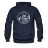 Colorado Hoodie - State Design Unisex Colorado Hooded Sweatshirt - navy