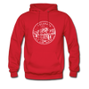 Colorado Hoodie - State Design Unisex Colorado Hooded Sweatshirt - red