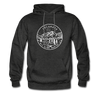 Colorado Hoodie - State Design Unisex Colorado Hooded Sweatshirt - charcoal gray