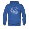 California Hoodie - State Design Unisex California Hooded Sweatshirt - royal blue