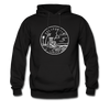 California Hoodie - State Design Unisex California Hooded Sweatshirt - black