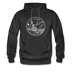 California Hoodie - State Design Unisex California Hooded Sweatshirt - charcoal gray