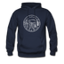 Alabama Hoodie - State Design Unisex Alabama Hooded Sweatshirt - navy