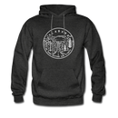 Alabama Hoodie - State Design Unisex Alabama Hooded Sweatshirt - charcoal gray