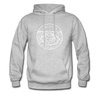 Arizona Hoodie - State Design Unisex Arizona Hooded Sweatshirt - heather gray