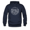 Arizona Hoodie - State Design Unisex Arizona Hooded Sweatshirt - navy