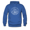 Connecticut Hoodie - State Design Unisex Connecticut Hooded Sweatshirt - royal blue