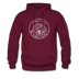 Connecticut Hoodie - State Design Unisex Connecticut Hooded Sweatshirt - burgundy