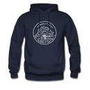 Connecticut Hoodie - State Design Unisex Connecticut Hooded Sweatshirt - navy
