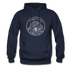 Connecticut Hoodie - State Design Unisex Connecticut Hooded Sweatshirt - navy