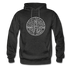 Delaware Hoodie - State Design Unisex Delaware Hooded Sweatshirt - charcoal gray