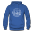 Idaho Hoodie - State Design Unisex Idaho Hooded Sweatshirt - royal blue