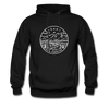 Idaho Hoodie - State Design Unisex Idaho Hooded Sweatshirt - black