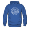 Alaska Hoodie - State Design Unisex Alaska Hooded Sweatshirt