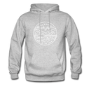 Alaska Hoodie - State Design Unisex Alaska Hooded Sweatshirt - heather gray