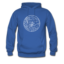 Arkansas Hoodie - State Design Unisex Arkansas Hooded Sweatshirt - royal blue