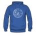 Arkansas Hoodie - State Design Unisex Arkansas Hooded Sweatshirt - royal blue