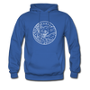 Arkansas Hoodie - State Design Unisex Arkansas Hooded Sweatshirt - royal blue