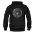 Arkansas Hoodie - State Design Unisex Arkansas Hooded Sweatshirt - black