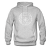 Arkansas Hoodie - State Design Unisex Arkansas Hooded Sweatshirt - heather gray