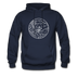 Arkansas Hoodie - State Design Unisex Arkansas Hooded Sweatshirt - navy