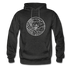 Arkansas Hoodie - State Design Unisex Arkansas Hooded Sweatshirt - charcoal gray