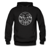 Florida Hoodie - State Design Unisex Florida Hooded Sweatshirt - black