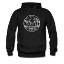 Florida Hoodie - State Design Unisex Florida Hooded Sweatshirt - black