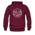 Florida Hoodie - State Design Unisex Florida Hooded Sweatshirt - burgundy