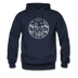 Florida Hoodie - State Design Unisex Florida Hooded Sweatshirt - navy