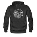 Florida Hoodie - State Design Unisex Florida Hooded Sweatshirt - charcoal gray